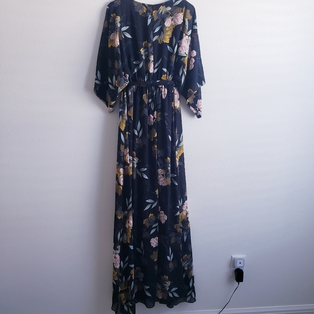 Baltic Born Kia Kimono Maxi Dress Short Sleeve New Without Tags Floral SOLD OUT - Picture 7 of 10